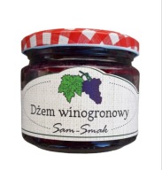 Dżem winogronowy winogrona domowy 330 gram