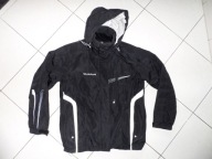 DECATHLON CZARNA CIEPŁA KURTKA z KAPTUREM r 40 na 176