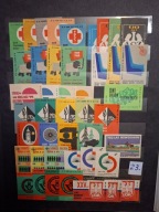 Etykiety zapałczane zestaw 23