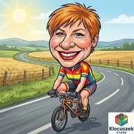 KARYKATURA HOBBY ze Zdjęcia - Plakat A2 + Antyrama Gratis