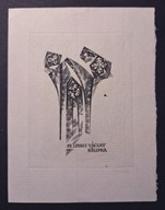 *KP* Bortowski Andrzej - Ex libris Vaclav Krupka, C2, 1964