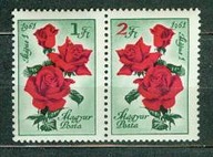 WĘGRY ** Róże, Święto 1 Maja Mi 1755-56