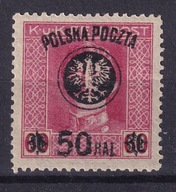 1918 Wydanie lubelskie Fi 27a błąd B5 * gw.Korszeń