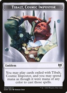 Karta Magic: The Gathering Tibalt, Cosmic Impostor Token KHM