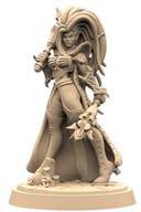 Vampire Lord E Wampirzyca Pinup Fantasy Druk 3D NSFW