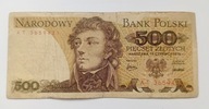 500 ZŁOTYCH 1976 seria AT