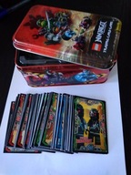 puszka na karty lego ninjago seria 3 + 50 szt