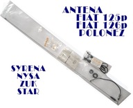 ANTENA CHROM FIAT 125p 126p FSO POLONEZ UNITRA