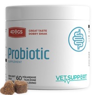 Suplement dla psów 4Dogs kąski 60 szt. na odporność i trawienie