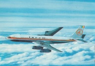 SAMOLOT - BOEING 707 - 320 C - TAROM - ROMANIAN AIR TRANSPORT - RUMUNIA