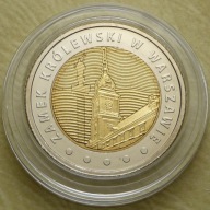 5 zł 2014 Zamek Królewski w Warszawie mennicze monety + polski kapsel
