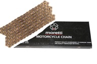 Łańcuch napędu Moretti 428H-116L złoty bez o-ring