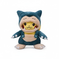Pluszak Pikachu w stroju Snorlaxa 20 cm – Pokemon maskotka zabawka