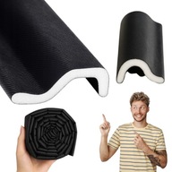 USZCZELKA DO OKIEN I DRZWI SAMOPRZYLEPNA CZARNA 22cm x 400cm x 2,5mm MENSEN