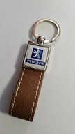 Brelok do kluczy PEUGEOT brąz