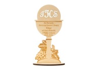 Pamiątka Pierwszej Komunii Świętej statuetka personalizowana prezent