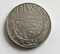 moneta Watykan 100 lir 1975 Paweł VI