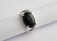 PIERŚCIONEK Z NATURALNYM KAMIENIEM