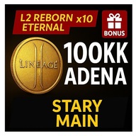 Lineage 2 L2 Reborn Eternal x10 Stary Main | 100KK Adena | PROMOCJA BONUS