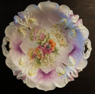 RS Prussia cudna patera w irysy rok 1880-1900