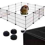 Kerbl Pet wybieg dla małych zwierząt Kojec modułowy dla psów królików kotów