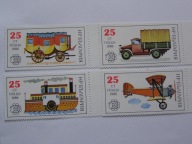 Bułgaria - WF BULGARIA 89 - pojazdy poczty - Mi. 3724-27 A **