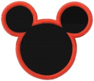 Termo Naszywka Myszka Miki Walt Disney Mouse Bajka Haftowana Naprasowanka