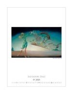 Salvador Dali reprodukcje malarstwo kalendarz 2025 surrealizm obrazy sztuka