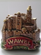 Figurka makieta Zamek Wawel wysokość około 9,5cm,szerokość 9,5 cm