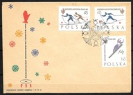 *FDC ROCZNIK 1962 Fi 1149b B2 MISTRZOSTWA ŚWIATA / ostemplowanie