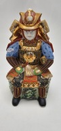 Figurka Japoński Samuraj Satsuma Moriage Vintage