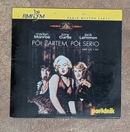 Pół żartem pół serio Some Like It Hot Marilyn Monroe film DVD klasyka