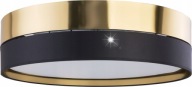 HILTON plafon 45 cm black gold 4180