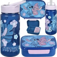 BIDON NA WODĘ 500ML ŚNIADANIÓWKA Z PRZEGRÓDKAMI STITCH STICH ANDZIA ANGEL