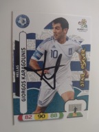 Karta panini autograf Grecja Euro 2012 Giorgas Karagounis Star Player