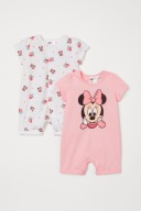 H&M KOMPLET 2 PAK PIŻAMA MYSZKA MINNIE 74
