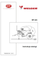 Welger RP 205 - instrukcja obsługi prasy zwijającej PL (2013)