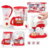 WOOPIE Zestaw AGD dla Dzieci 3w1 Mikser Blender Robot Kuchenny Prezent