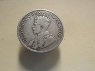 2 szylingi , floren 1924 r. srebro RPA.