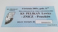 starszy PELIKAN Łowicz - ZNICZ Pruszków 06.04.2003