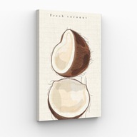 Obraz na płótnie 40x70 Tropikalna akwarela natura | dekoracja prezent