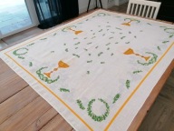 LNIANY ELEGANCKI KOMUNIJNY OBRUS KIELICH HOSTIA 130x165 nr.20