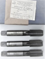 GWINTOWNIKI M22x2,5 M22 M22x 2,5 M 22 x2,5 HSS Kpl 3 szt A1-130001-0220 VIS