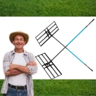 RĘCZNY NIWELATOR TERENU DO TRAWNIKA CELLPRO 29x89 DO PIELĘGNACJI I RÓWNANIA