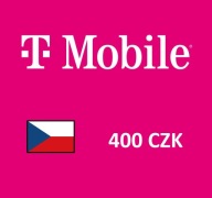 Doładowanie Czechy 400 Kc T-Mobile