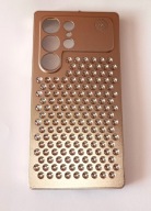 S24 Ultra etui alu złote chłodzące cnc laser szampańskie gold aromaterapia