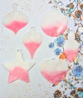 Niepowtarzalne zawieszki świąteczne na choinkę Bombki zestaw 12 sztuk