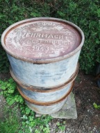 Stara beczka III Rzesza Kraftstoff 200L feuergefährlich Wehrmacht 1943