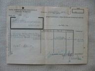 BYDGOSZCZ BANK GOSPODARSTWA KRAJOWEGO KOŚCIERZYNA POLECENIE PRZELEWU 1939