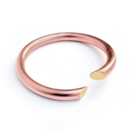 Bransoleta - koło. Czysta miedź i mosiądz.